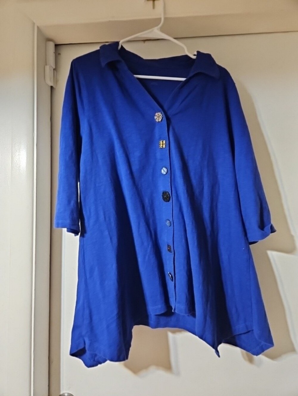 Soft Surroundings Women’s Blue Tunic